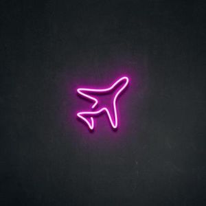 LED NEON Letadlo