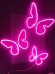 LED NEON Motýli